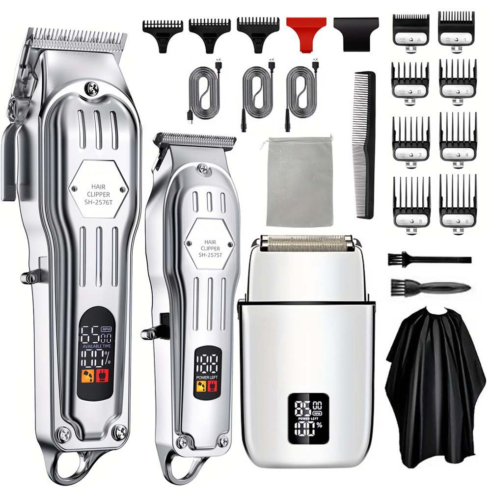 Home Improvement Kit - Professional Hair Clipper & Trimmer Set