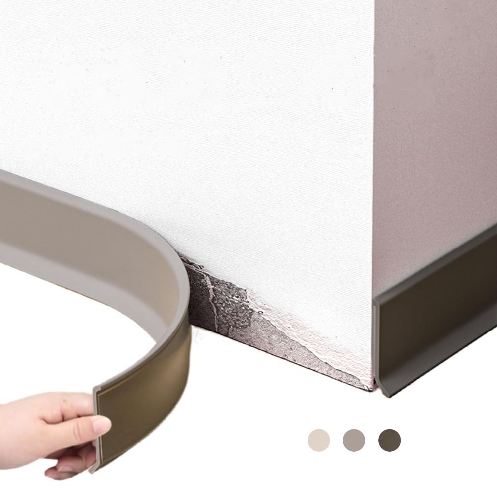 Baseboard Molding Trim - DIY 1M/Roll Baseboard Molding Trim Self
