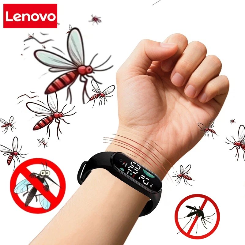 Home Improvement Kit - Lenovo Mosquito Repellent Wristband Physical Ultrasonic