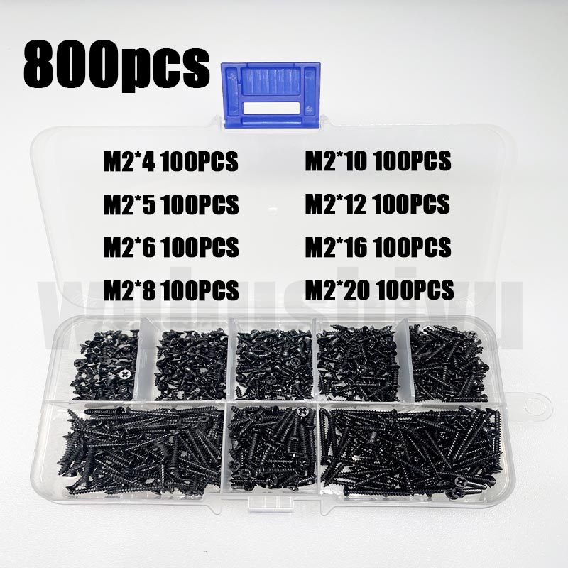 M2 black Flat Head Cross Carbo - Home Improvement And Diy のレビューと価格