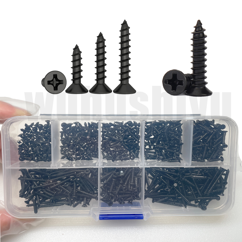 M2 black Flat Head Cross Carbo - Home Improvement And Diy のレビューと価格