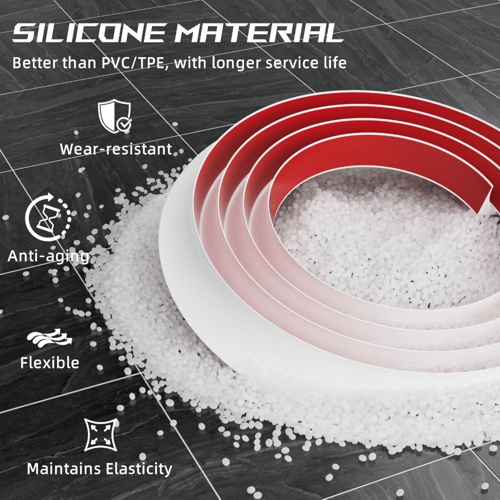 Durable Silicone Quarter Round - Baseboard Molding Trim のレビューと価格