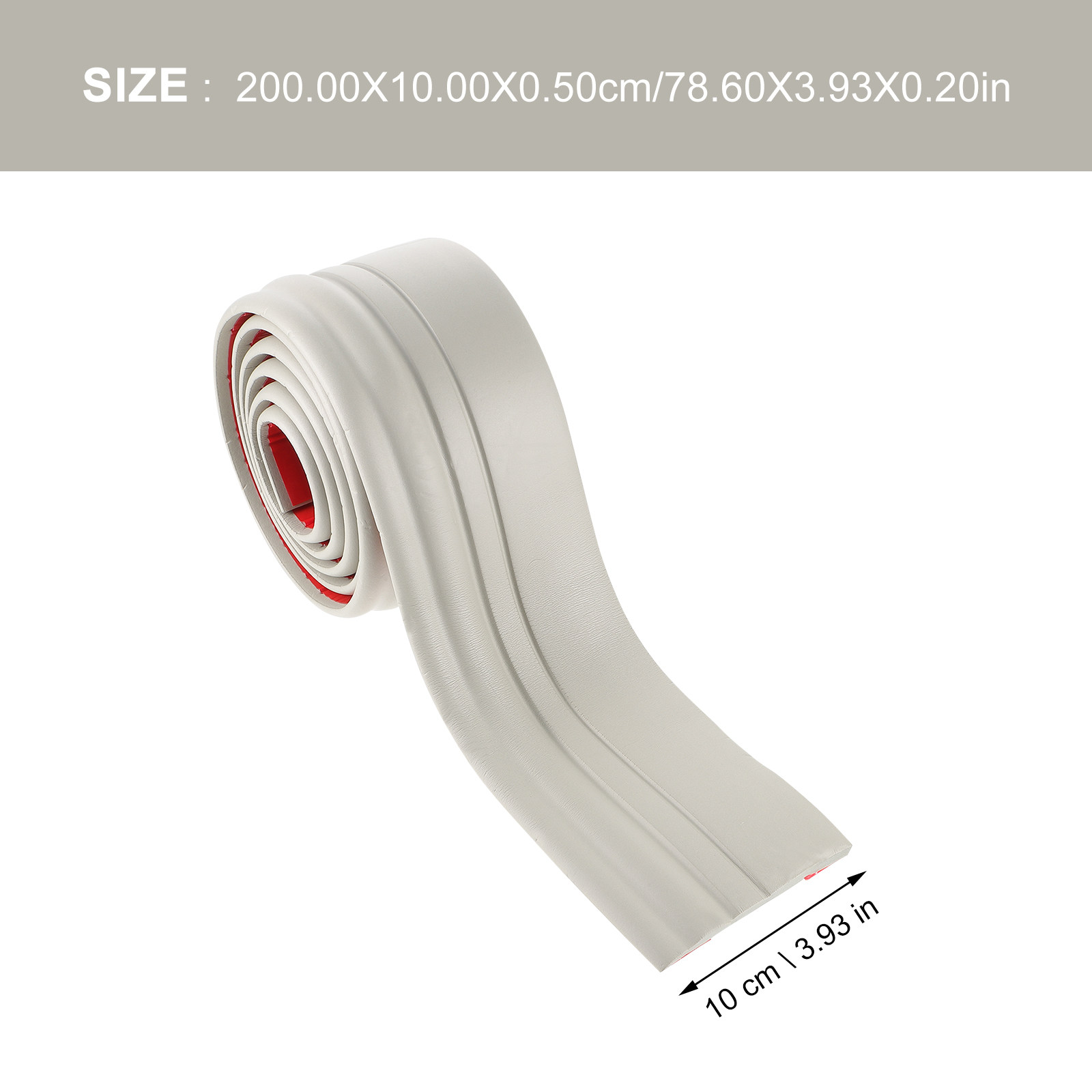 1 Roll Self Adhesive Floor Bas - Baseboard Molding Trim のレビューと価格