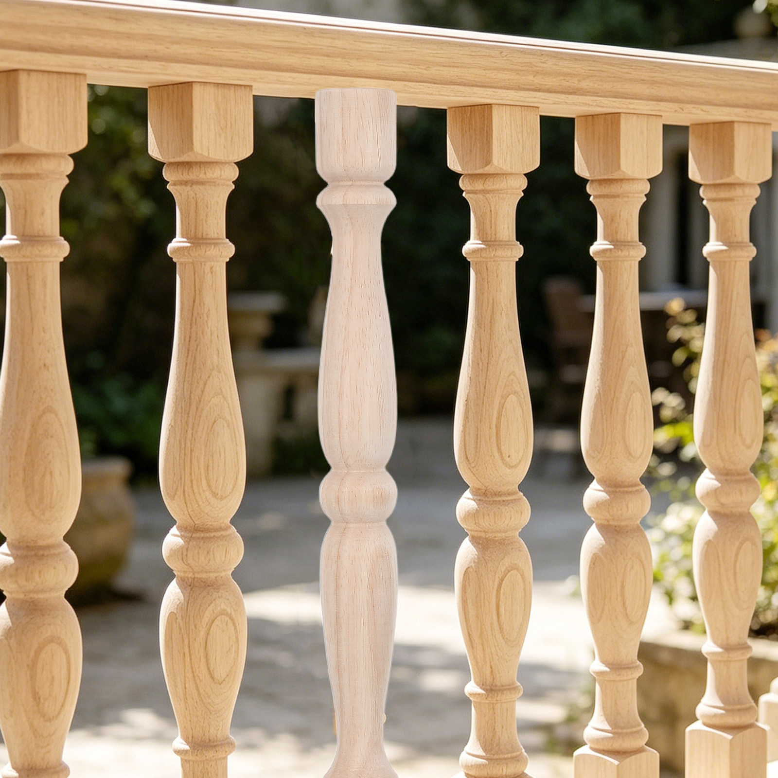 Wooden Baluster Spindle Unfini - Home Improvement And Diy のレビューと価格