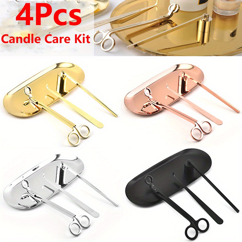 4pcs/set Luxury Candle Care Ki - Home Improvement Kit のレビューと価格