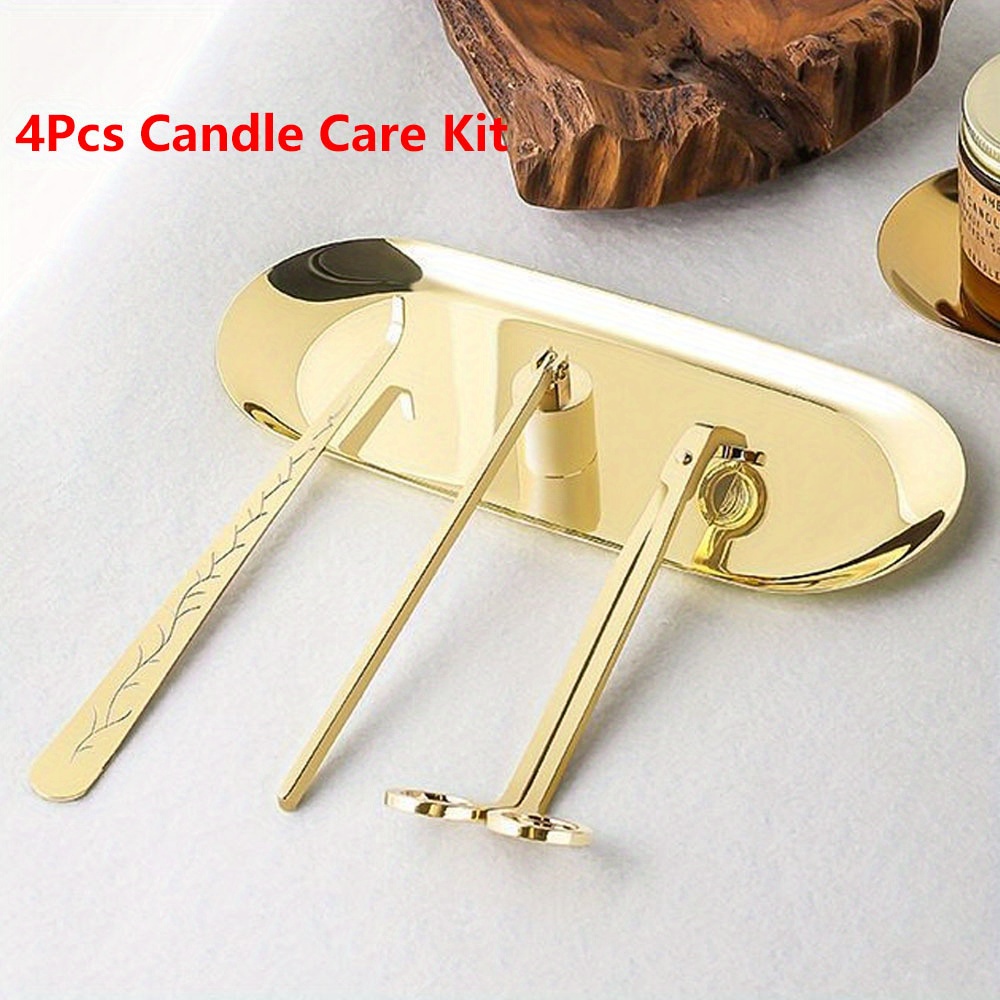 4pcs/set Luxury Candle Care Ki - Home Improvement Kit のレビューと価格