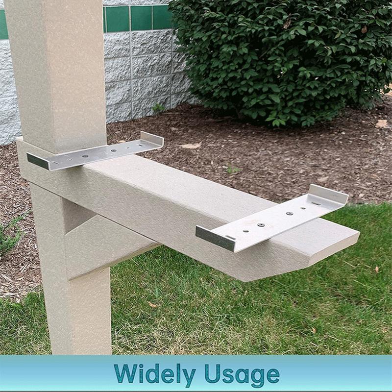 Mailbox Post Kit 2 Pieces Alum - Home Improvement Kit のレビューと価格