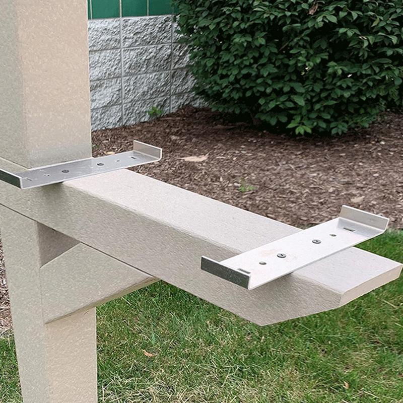 Mailbox Post Kit 2 Pieces Alum - Home Improvement Kit のレビューと価格