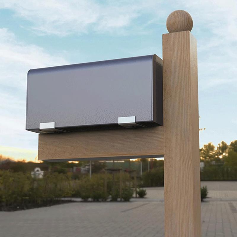 Mailbox Post Kit 2 Pieces Alum - Home Improvement Kit のレビューと価格