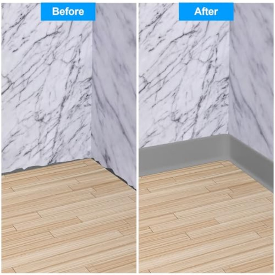 Duzzy Fleible Baseboard Moldin - Baseboard Molding Trim のレビューと価格