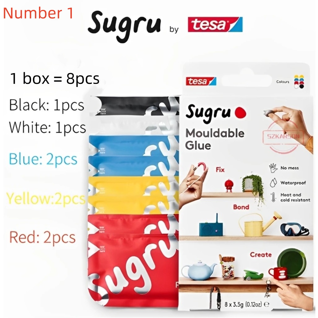 1 box=8 pcs Tesa Sugru Mouldab - Home Improvement And Diy のレビューと価格