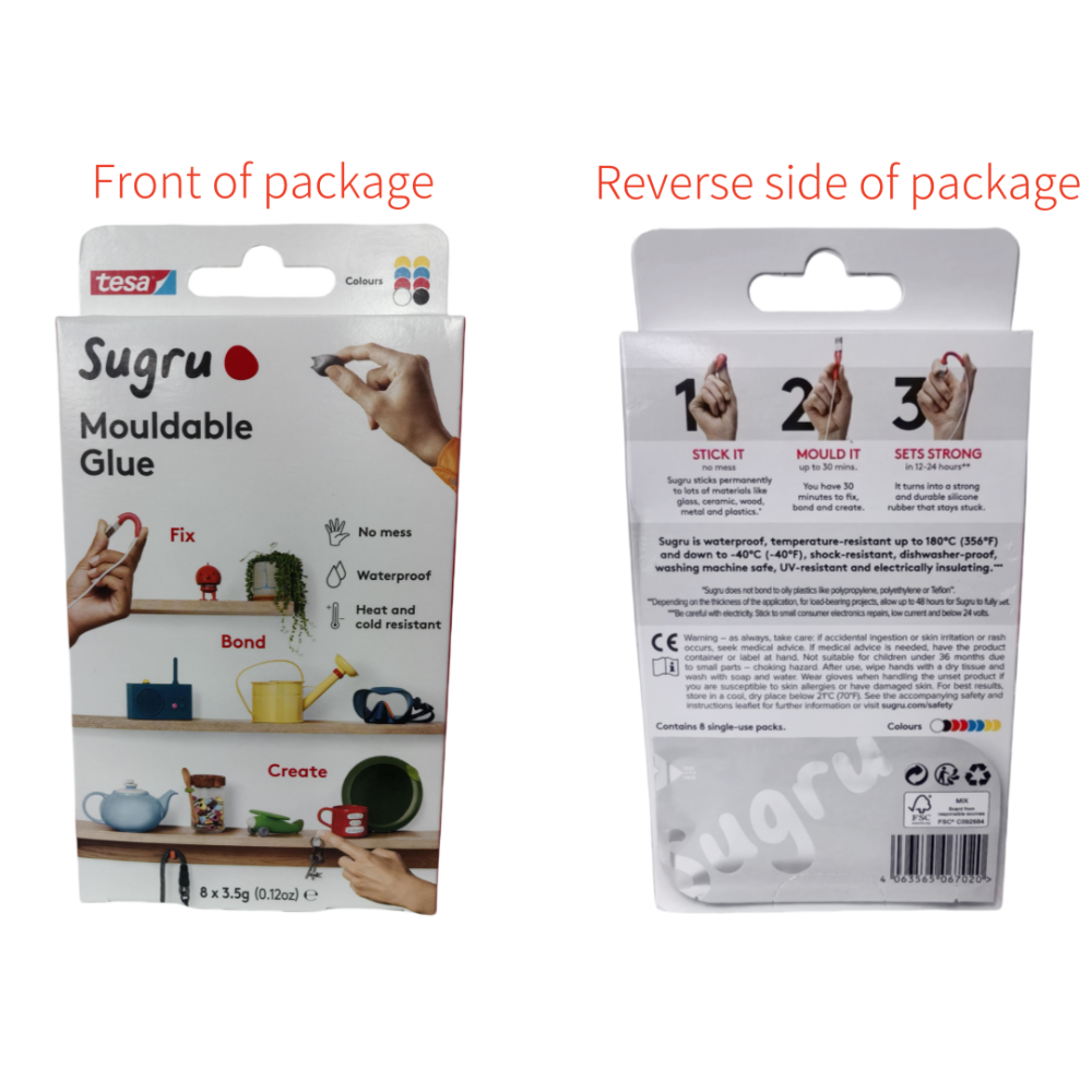 1 box=8 pcs Tesa Sugru Mouldab - Home Improvement And Diy のレビューと価格