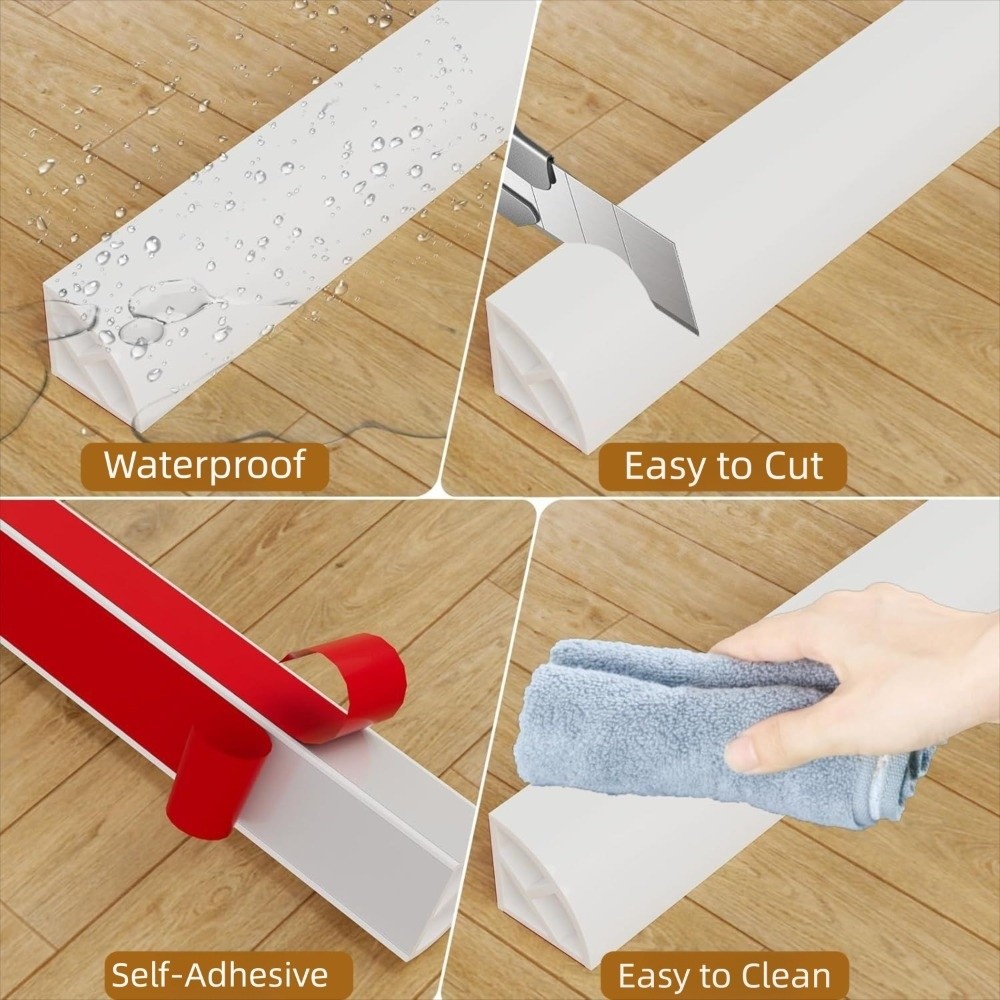 2M Peel and Stick Quarter Roun - Baseboard Molding Trim のレビューと価格