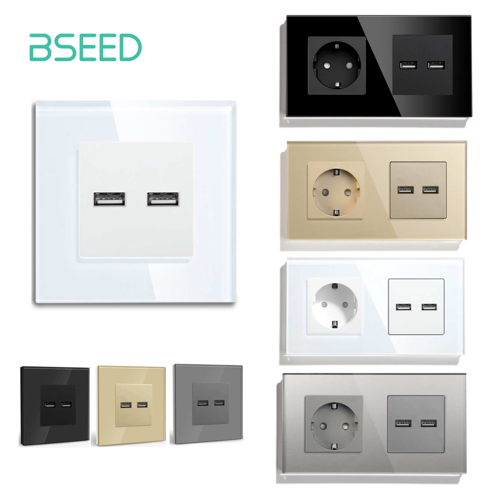 Bseed Wall Power Socket Switch - Home Improvement Outlet のレビューと価格