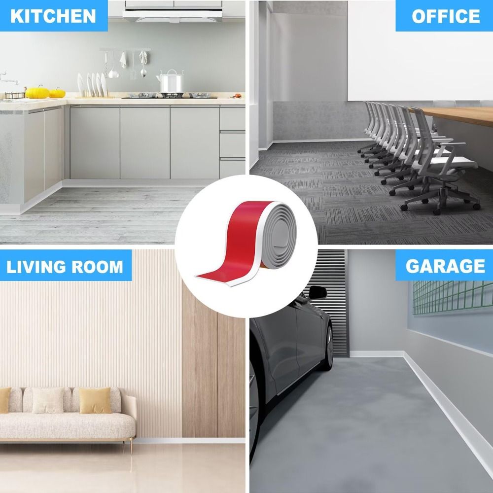 DIY 1M/Roll Baseboard Molding  - Baseboard Molding Trim のレビューと価格