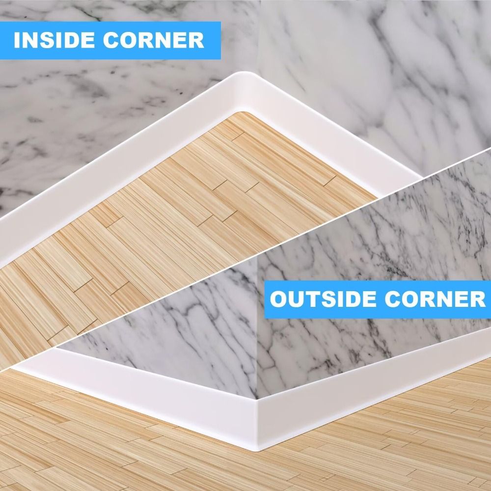 DIY 1M/Roll Baseboard Molding  - Baseboard Molding Trim のレビューと価格