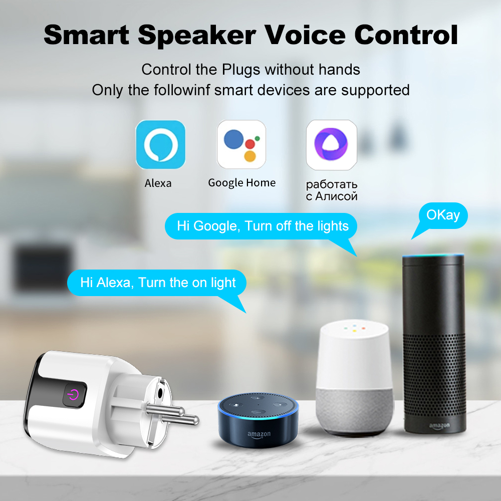 Smart 20A EU Plug WiFi+Bluetoo - Home Improvement Outlet のレビューと価格