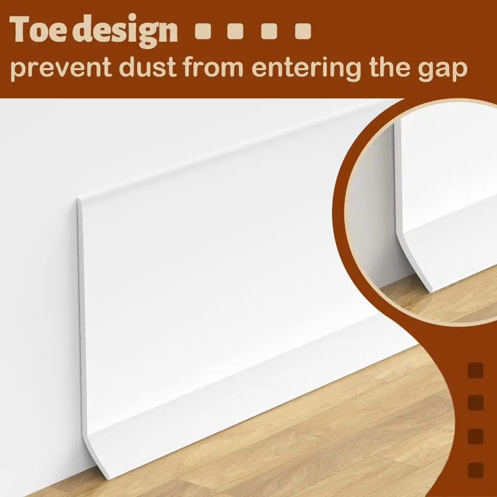 Home Decor PVC Baseboard Moldi - Baseboard Molding Trim のレビューと価格