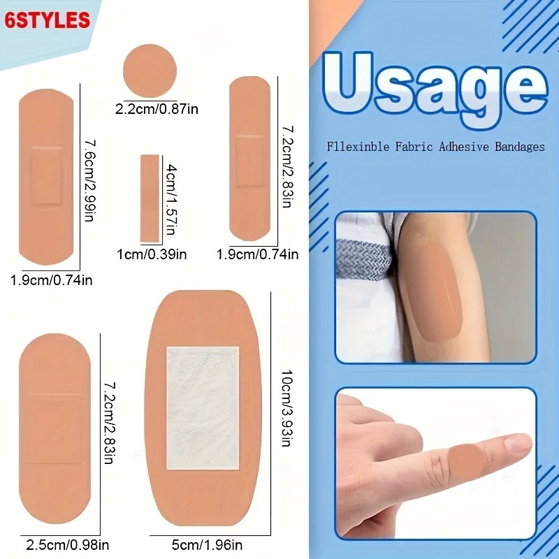 50pcs Fingertip Bandages, Asso - Home Improvement Kit のレビューと価格