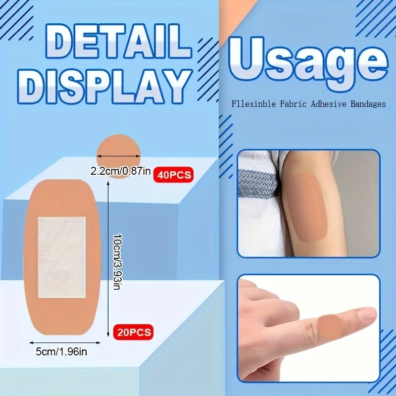 50pcs Fingertip Bandages, Asso - Home Improvement Kit のレビューと価格