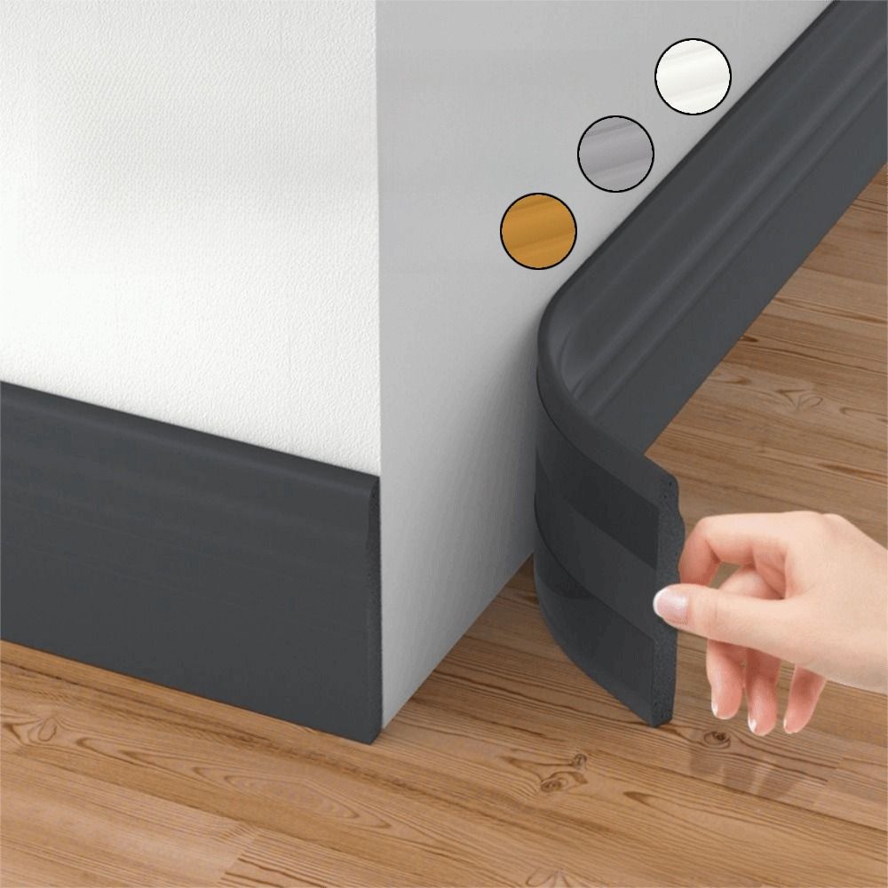 DIY Thickened Wall Baseboard A - Baseboard Molding Trim のレビューと価格