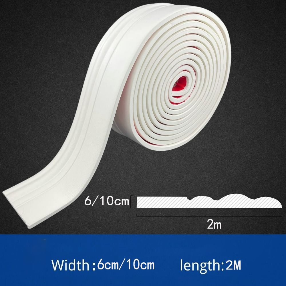 DIY Thickened Wall Baseboard A - Baseboard Molding Trim のレビューと価格