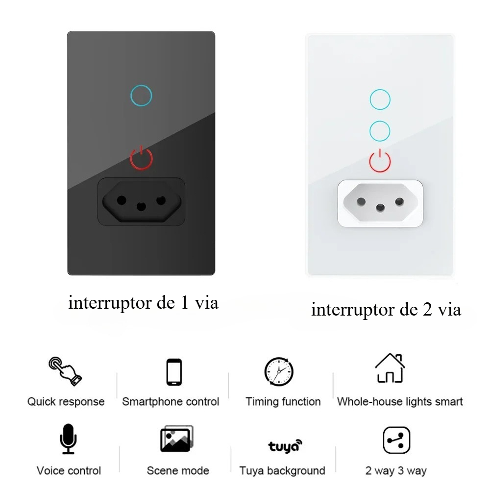 Melery Tuya Wifi Smart Brazil  - Home Improvement Outlet のレビューと価格