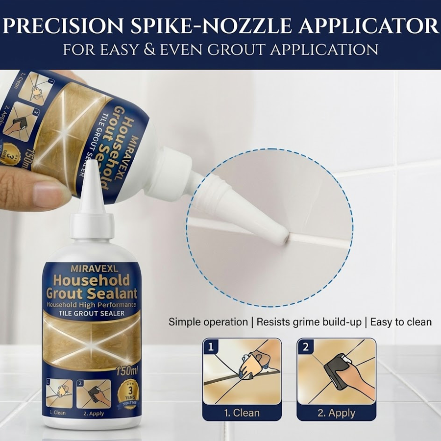 MIRAVEXL Waterproof Grout: Pre - Home Improvement Kit のレビューと価格
