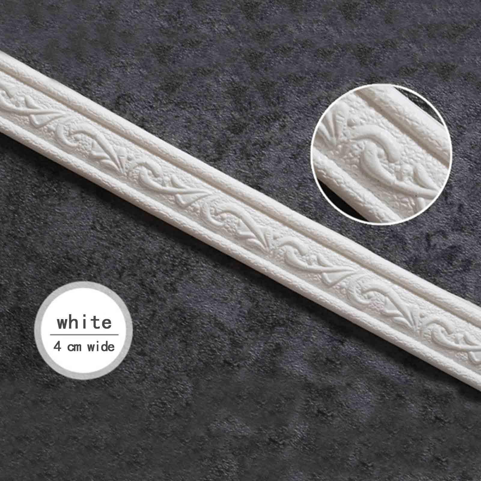 Self Adhesive Wall Border Stri - Baseboard Molding Trim のレビューと価格